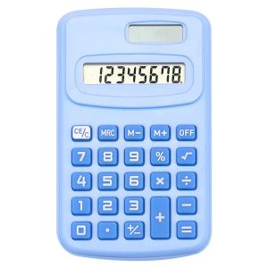 FEELINGS Silent Mini Pocket Calculator 8-Digit Large LCD Display Standard Function Calculator High Quality Math Calculator Gift