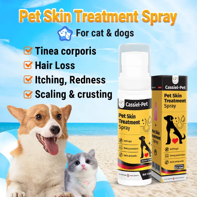 Pet Skin Treatment for dogs/cats Pet Anti fungal Spray Pet Skin