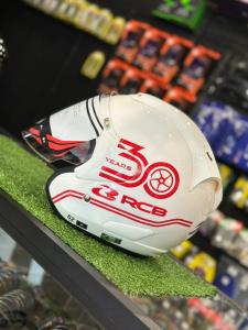 [ORIGINAL] RCB 30th Anniversary Open Face Helmet – SIRIM Approved | Lightweight | Comfortable | Limited Edition Design | Ready Stock