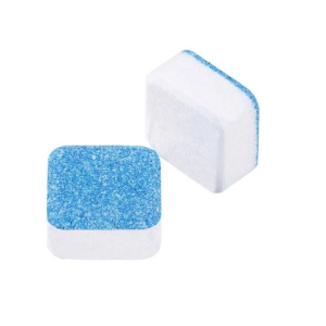 12PCS-Washing Machine Washer Cleaning Detergent Effervescent Tablet Multifunctional Laundry Supplies Deep Cleaning Remover