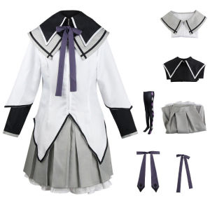 Anime puella Magi Madoka Magica trang phục cho phụ nữ ma thuật cô gái váy cosplay tomoe Mami Akemi homura đồng phục JK Set Nhật Bản váy hầu gái