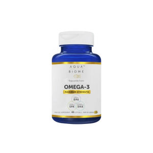 ENZYMEDICA Aqua Biome™ Fish Oil Maximum Strength 💝 โอเมกาเบลนด์ DHA EPA และ DPA โอเมกา-3 สูตรพิเศษ 2000mg