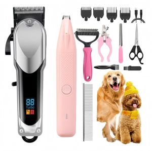 2026 Hot Sale [ Shipped from China ] Pet electric clipper dog electric shaver grooming tool for Golden Retrievers and large dogs Samoyed dog hair trimmer B3