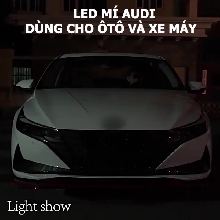 Dải đèn chạy ban ngày trên ô tô, dải dẫn sáng, đèn LED xé mắt, dải mềm ...