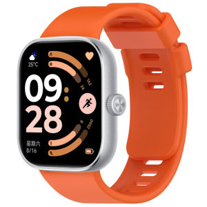Almnvo Sport Strap + TPU Case with Screen Protector for Redmi Watch 6 5 4 Silicone Watchband Protective Cover Tali Jam Pintar