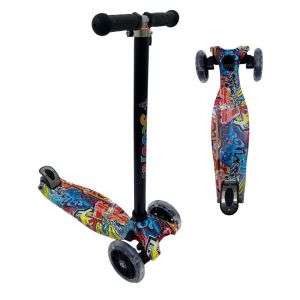 21st SCOOTER KICKBOARD/SKUTER ANAK OTOPED RODA 3 RODA PU NYALA
