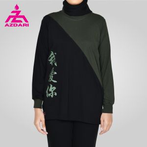 Baju Olahraga Wanita Terbaru Azdari AZR 04 - Setelan Senam Lari Jumbo