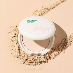 Phấn nén kiềm dầu Oil Clear Skin Cover Compact The Face Shop SPF30 PA++