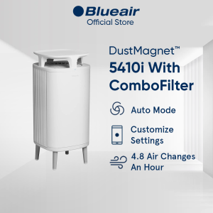 [Online Exclusive] Blueair Air Purifier Dust Magnet 5410i with Combo Filter (344 - 1725 ft²/33 - 160 m²)