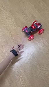 Gesture sensor watch remote control car drift off-road vehicle stunt deformation remote control car