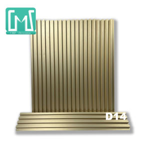 WPC Wall Panels Ceiling Panel Best Quality PVC Fluted Panels for Living Room Background/CeilingBedroom Office Ecological wood wall panel grille Great Wall board concave-convex wooden grille background wall balcony ceiling
