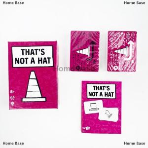 [COD] Home Base โต๊ะเกมภาษาอังกฤษ1ชุดสำหรับผู้เล่น3-8คนไม่เหมือนใครนั่นไม่ใช่หมวกเกมสำหรับปาร์ตี้ที่มีความสุขเกมกระดานด้านบนพร้อมเกมไพ่พื้นฐาน