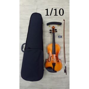 Antonio Stradivari American nd Handcrafted Violin with Violin Shaped case bow rosin and