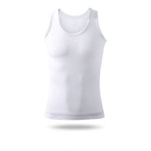 Yingbao Singlet Mens 100% Cotton Tank Top Crew Neck Round Neck Ultra Soft Sleeveless Tee Crewneck Breathable A-Shirts Basic Solid Undershirts Summer Sport Fitness Vest Black White Grey Plus Size