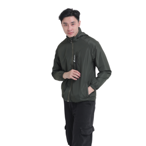 Saiber Jaket Parasut Olahraga Dengan Furing