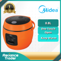 MIDEA MINI JAR RICE COOKER (0.8L) MB-07OB / MB-07WG / MB-07RB. 