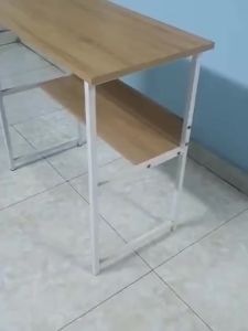 [FURNI HOME] Bàn làm việc có kệ lửng BKL01T cao 75cm (có phụ kiện lục giác ốc vít)