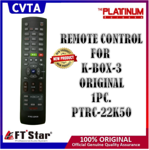 The Platinum Hand Remote Control PTRC-22K50 Compatible  FOR K-BOX 3 DVD PLAYER