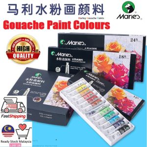 1147 Maries Gouache Paint Colour Set Box