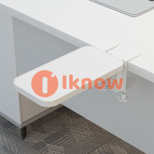Computer Arm Rest for Desk Collapsible Arm Rest Support for Computer Desk Ergonomic Arm Rest Extender Rotating Mouse Pad Holder for Table Office Desk