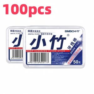 Portable Dental Floss Box Automatic Pop-Up Dental Floss Storage Box Disposable dental floss Mini portable Convenient for travel