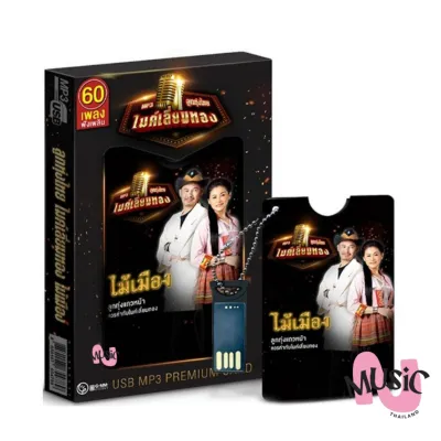 USB เพลง ไม้เมือง ไมค์เลี่ยมทอง รวมเพลงฮิต MP3 GMM MUSIC แฟลชไดร์ฟ : 60เพลง