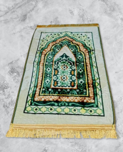 COD SAJADAH TEBAL CREAM ALJEDAH TERBARU UKURAN 110X70 RUMBAI TURKISH/SAJADAH TEBAL ANTI SLIPP