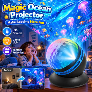 JC Dreamy Creative Projector Lamp Starry Sky Projector Night Light Star Projection Bedroom Decor Kids Room Gift