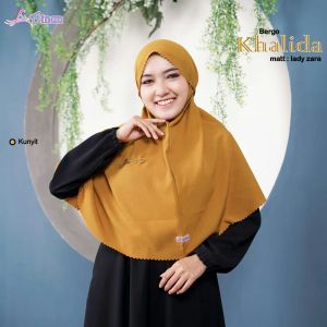 BERGO KHALIDA AINUN / HIJAB DEWASA NON PAD TERBARU