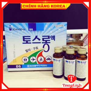 Nước chống say xe hàn quốc chính hãng hộp 30 chai - Nước say xe chống chóng mặt buồn nôn trên tầu xe máy bay - tranglinh
