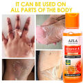 AZLA Organic Vitamin C Peeling Lotion Skin Skincare Remove Dead Skin Exfoliating Whitening and Smoothing New Skin Lotion for Men and Women 100ML. 
