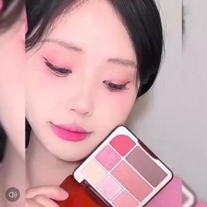 Xixi bóng mắt hot bosom mặt màu đỏ Eyeshadow đầy đủ Trái Đất màu độ bão hòa thấp mới đúng trang điểm