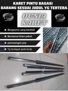 pelipit kaca / wather striip samping mobil corolla altis 2001 sampai 2006