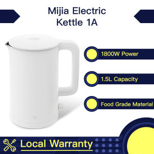 Ready Stock Original Xiaomi Mijia Electric Kettle Basic 1A Smart Temperature Control Kettle Stainless Steel 1.5l/1.7l Large Capacity Automatic