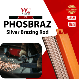 (CLEAR STOCK) PHOSBRAZ 5% Silver Brazing Rod