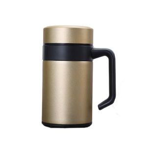VB45D Thermal Flask Handle Thermal Coffee Mug 304 Stainless Steel Large-capacity Heat Preservation Cup Drinking Bottle Vacuum Insulated Tea Tumber Office