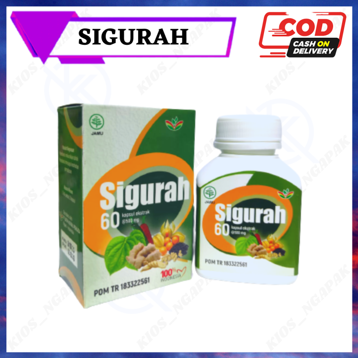 Kapsul Sigurah Original Herbal Gurah Dan Pernapasan Gurah Suara Obat Gurah Tenggorokan 6010