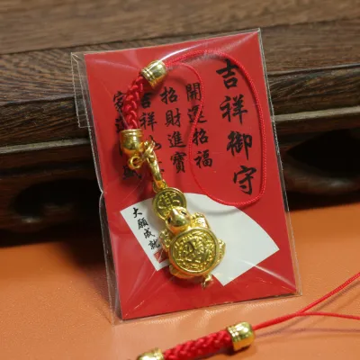 Feng Shui Money Turtle Hanging Charm Fortune Turtle Pendant Lucky Coin Bite Car Ornament Prosperity Amulet Decoration