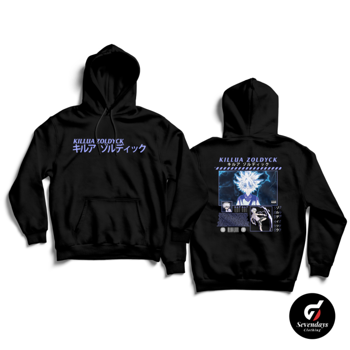 Hoodie KILLUA ZOLDYCK GODSPEED HUNTER X HUNTER ANIME SWEATER JEPANG JAKET Sevendays Clothing