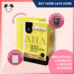 [SG INSTOCK] Precious Skin AHA Body Booster Soap 80G + Free Foaming net