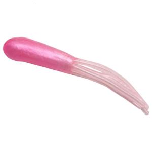 100pcs Durability Silicones Tube Soft Lures Realistic Movement Wild Fishing Lures Ocean Fishing Tackle