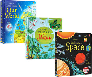 [Tiếng Anh cho bé] Series đồ chơi lật mở khám phá bên trong của Usborne (Look Inside)