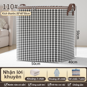 túi đựng đồ túi đựng đồ bằng vải Túi Vải Đựng Đồ Đa Năng 100L Công suất lớn dễ thương có thể gập lại phổ biến thuận tiện và gọn gàng cho quần áo vớ đồ lót