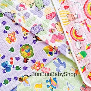 EXTRA BIG 110x70 cm Perlak Alas Ompol Waterproof Jumbo Perlengkapan Bayi Baru Lahir Newborn Baby New Born Peralatan Kamar Tidur Anak Murah Tebal Bunbunbabyshop Lantai Karet