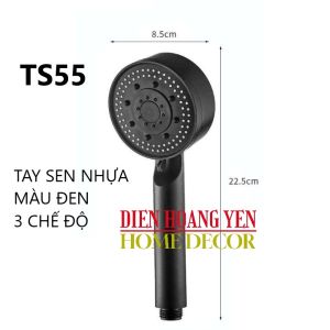 Đầu vòi sen tắm 5 Chế Độ Đầu Vòi Hoa Sen Tiết Kiệm Nước Áp Suất Cao Có Thể Điều Chỉnh Đầu Vòi Hoa Sen Mát-xa Nước Cho Phụ Kiện Phòng Tắm