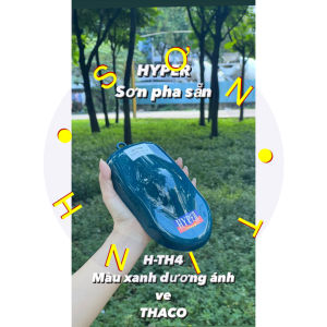 Sơn xe tải THACO màu xanh dương ánh ve dưa 1K sơn thơm công nghiệp (Code: H-TH4)