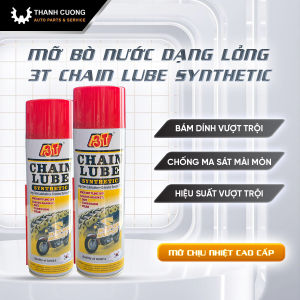 Mỡ bò nước dạng chất lỏng thẩm thấu sâu bám dính bền chặt cho hiệu quả bôi trơn mọi chi tiết