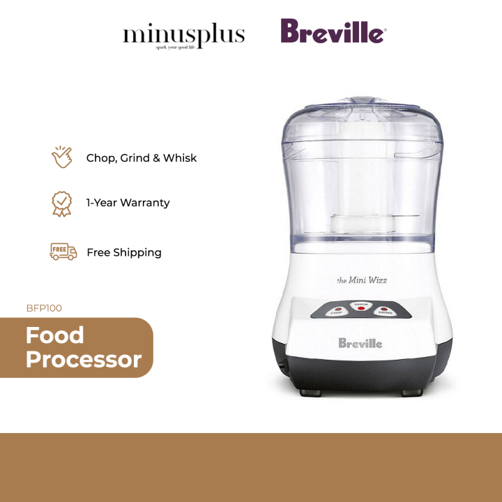 Breville 3 Speed Control Chop, Grind & Whisk 500ml Bowl Food Processor