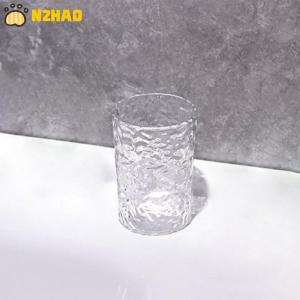 【N2HAO】 Plastic Mouthwash Toothbrush Cup With Handle Home Bathroom Tumblers Portable Mug Transparent Toothbrush Holder