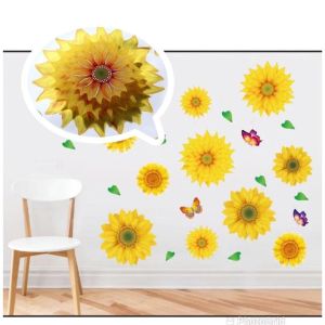 super 5D Home Art Decals cute animals Nursery Wall Paper Stickers For Kids Room LivingRoom Bedroom